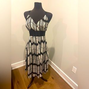 Ted Baker silk midi dress